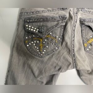 Laguna Beach Jeans ULTRA LOW RISE SWAROVSKI CRYSTAL SuperModel Jeans